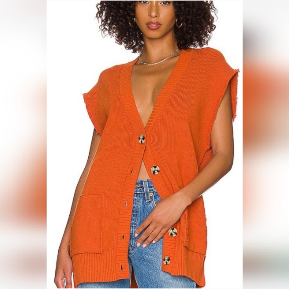 NWT Free People Myrrh Oakleigh Vest